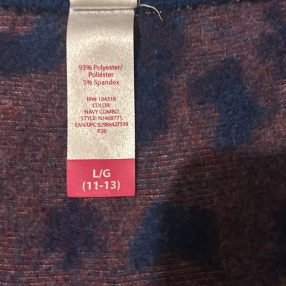 No Boundaries Fleece Lined Christmas Leggings - Picture 9 of 9